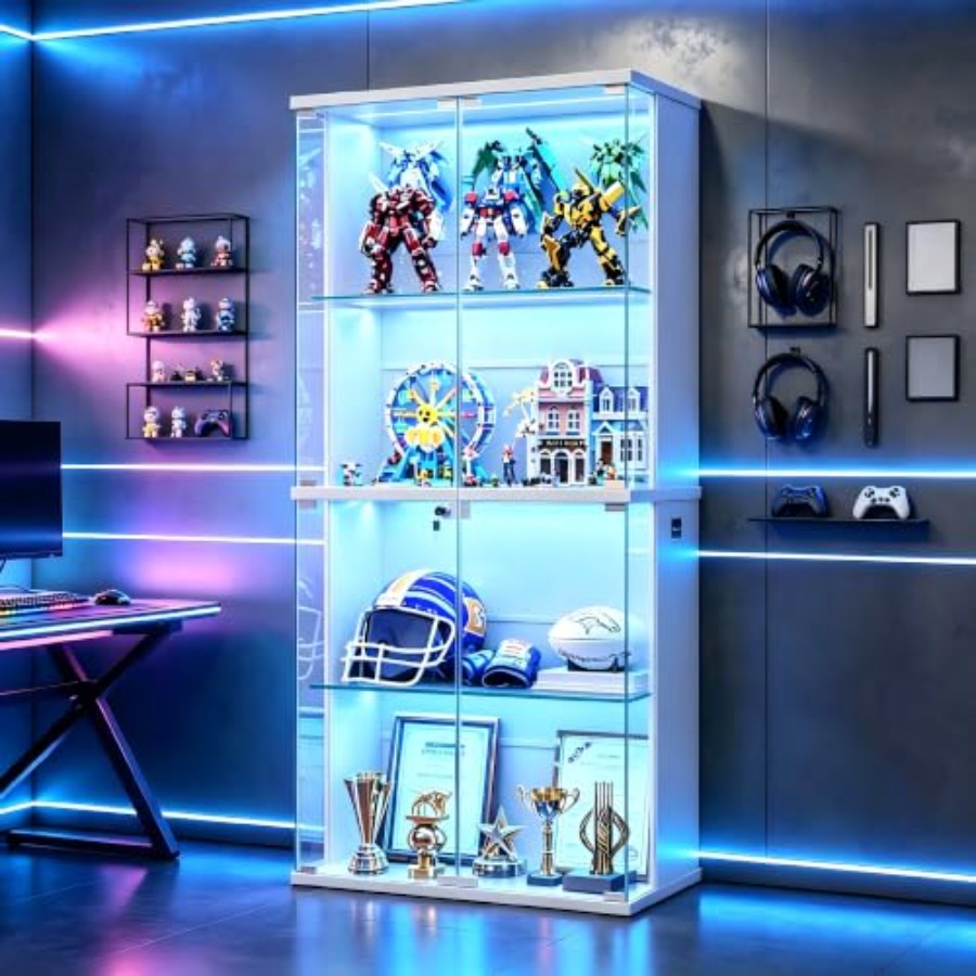 66 Glass Display Cabinet for C - đánh giá và giá Storage