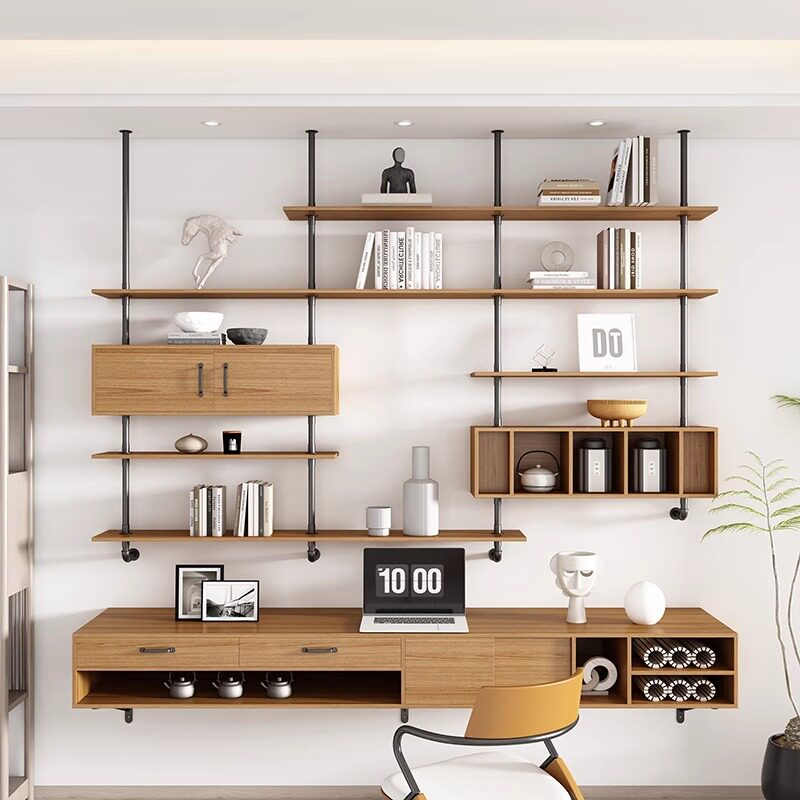 Modern Solid Wood Floating Des - đánh giá và giá Tables