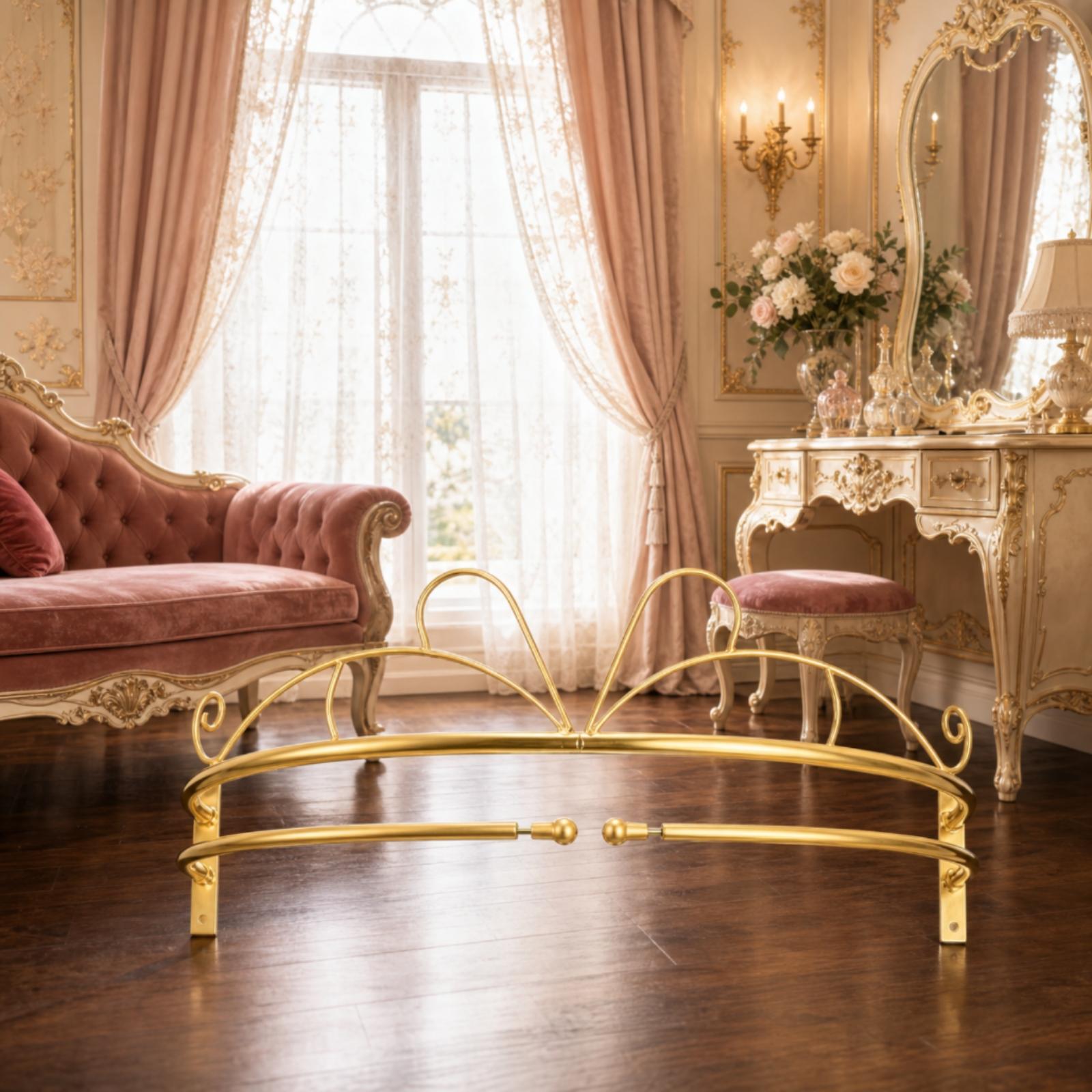 Gold Metal Wall Mounted Bed Ca - đánh giá và giá Canopy Bed Frame Metal Queen