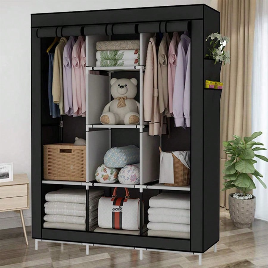 71 Inch Portable Closet Wardro - đánh giá và giá Wardrobe Closet Portable Fabric Cover