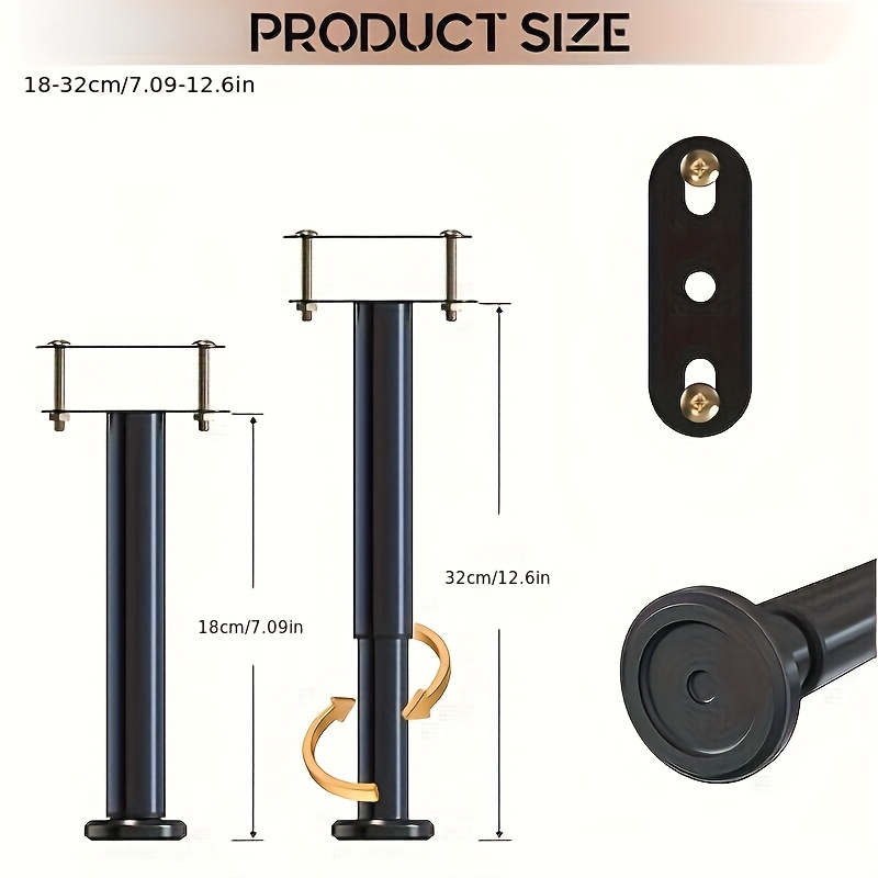 Adjustable Height: 4pcs Bed Fr - đánh giá và giá Canopy Bed Frame Metal Queen