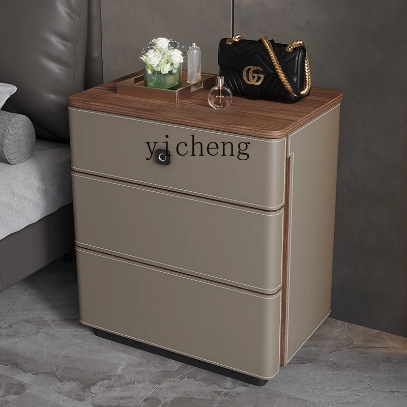 X5-14 saddle leather bedside t - đánh giá và giá Storage