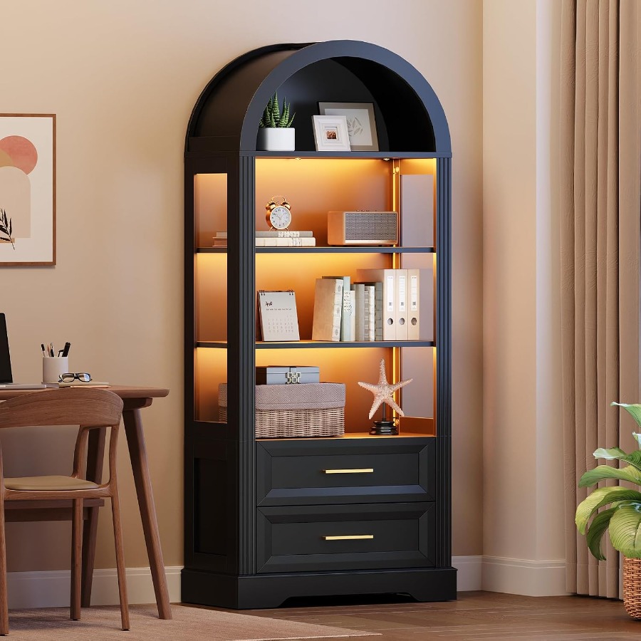 Display Cabinet, Tall Arched B - đánh giá và giá Storage