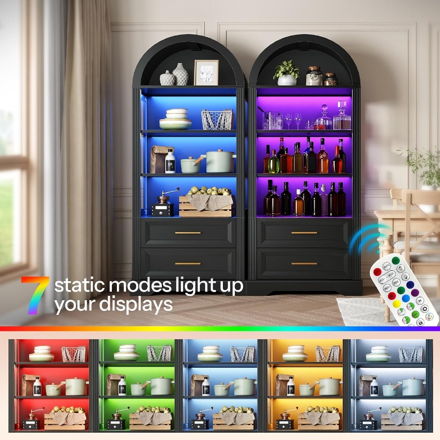 Display Cabinet, Tall Arched B - đánh giá và giá Storage