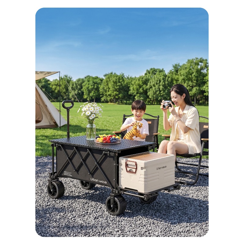 Folding Camping Wagon Cart Out - đánh giá và giá Outdoor Furniture