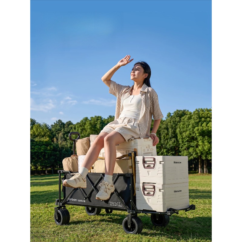 Folding Camping Wagon Cart Out - đánh giá và giá Outdoor Furniture
