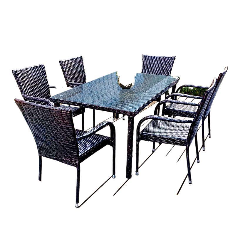 Outdoor rattan tables and chai - đánh giá và giá Outdoor Furniture