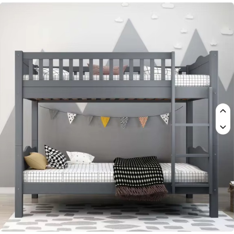 Hot Sell Furniture Double Bed  - đánh giá và giá Bunk Bed With Stairs And Slide