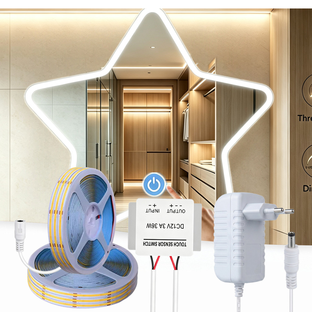 Dimmable Touch Control Bathroo - đánh giá và giá Dressing Table Vanity With Lighted Mirror