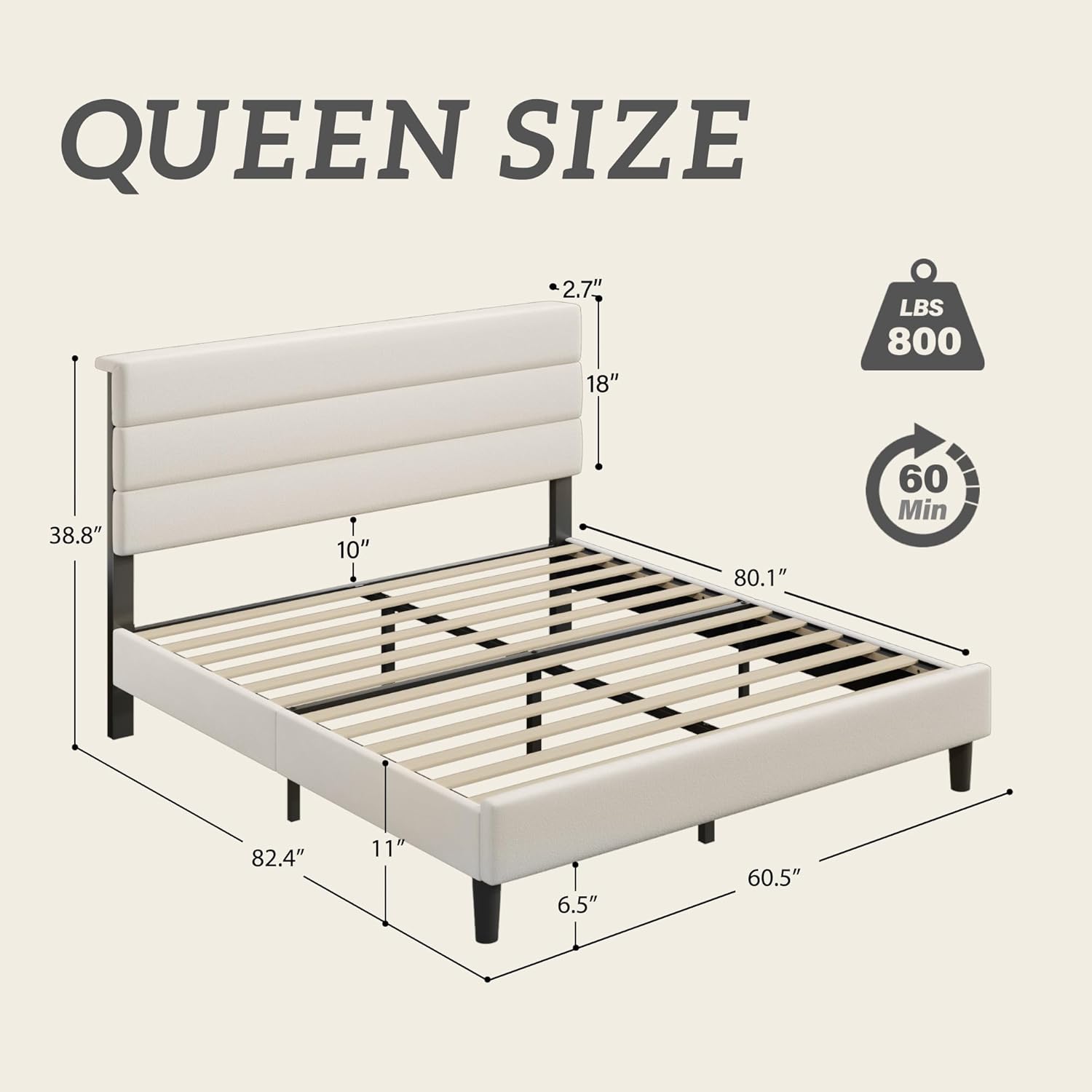 Queen Platform Bed Frame with  - đánh giá và giá Canopy Bed Frame Metal Queen