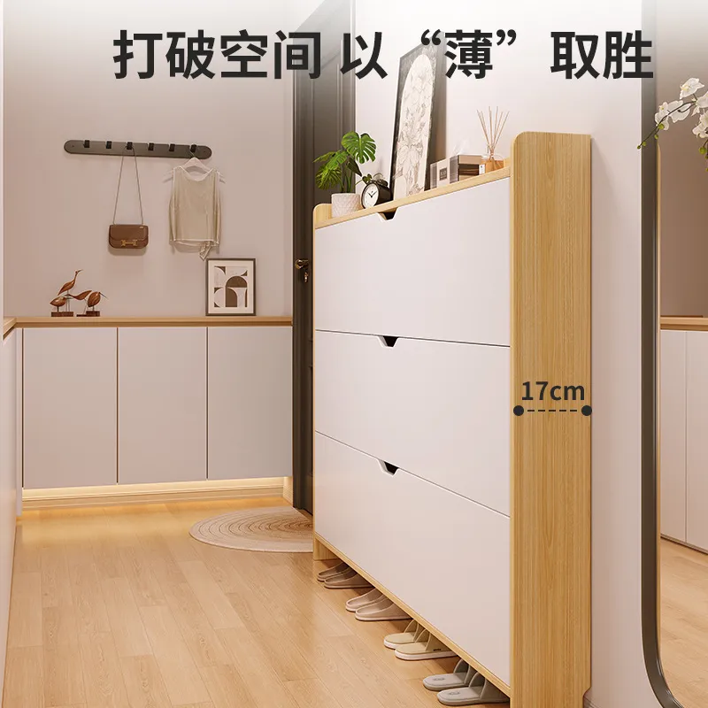 Large Capacity Wooden Shoe Cab - đánh giá và giá Shoe Rack Cabinet Narrow Entryway