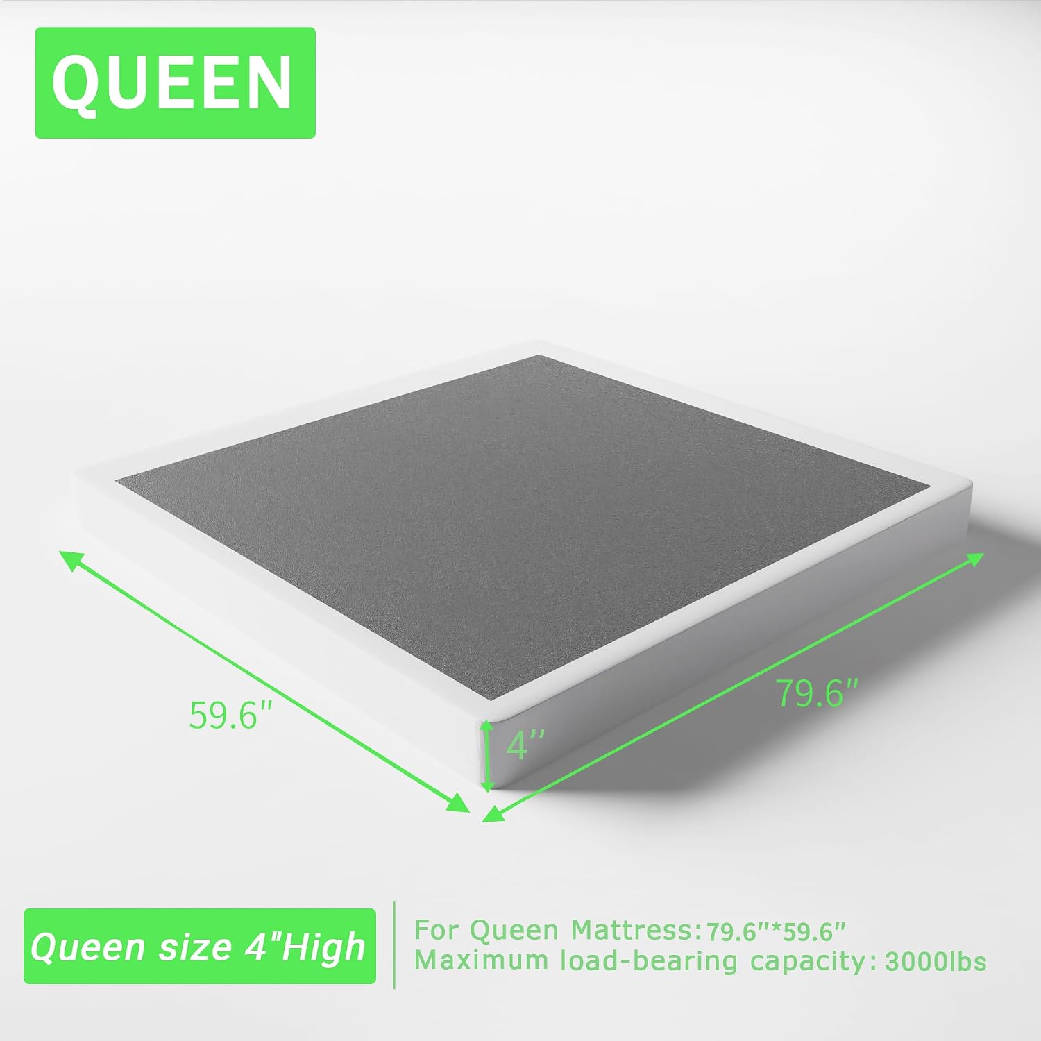 4 Inch Queen Box Spring Low Pr - đánh giá và giá Canopy Bed Frame Metal Queen