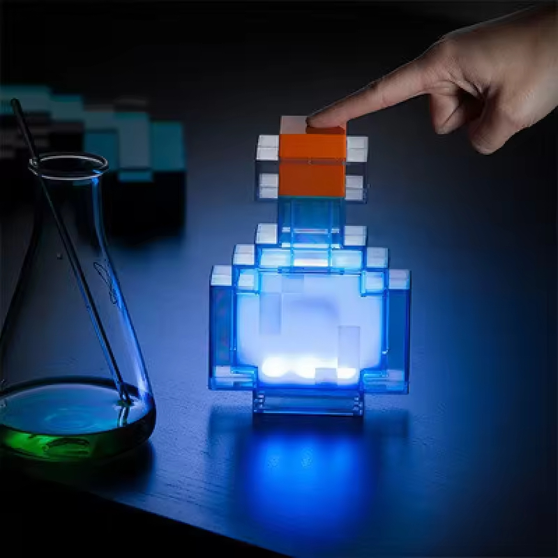 MC Game Potion Bottle Night Li - đánh giá và giá Floating Nightstand With Led Light