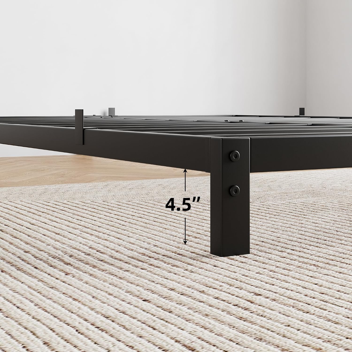6 Inch Heavy Duty Metal Queen  - đánh giá và giá Canopy Bed Frame Metal Queen