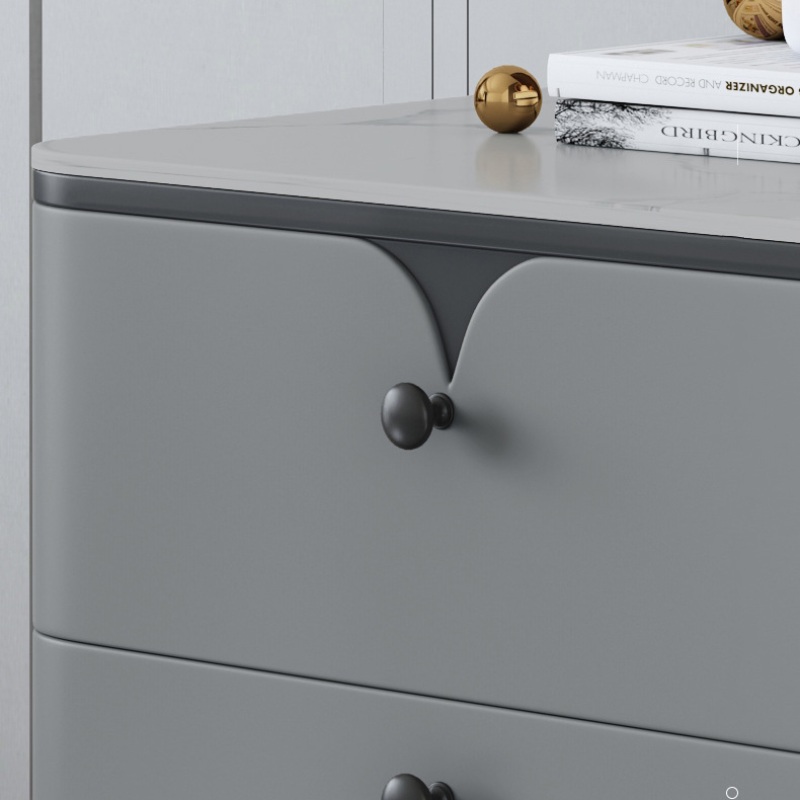 Modern Solid Wood Bedside Tabl - đánh giá và giá Solid Wood Nightstand 2 Drawers